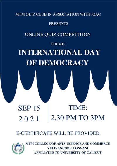 World Democracy Day Quiz