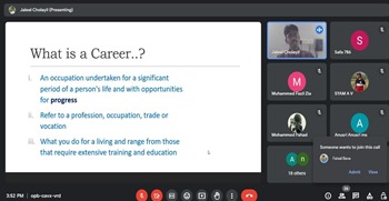 PLAN YOUR CAREER; CAREER GUIDANCE