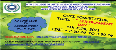 Environment day Quiz Competition