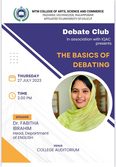 The Basics of Debating