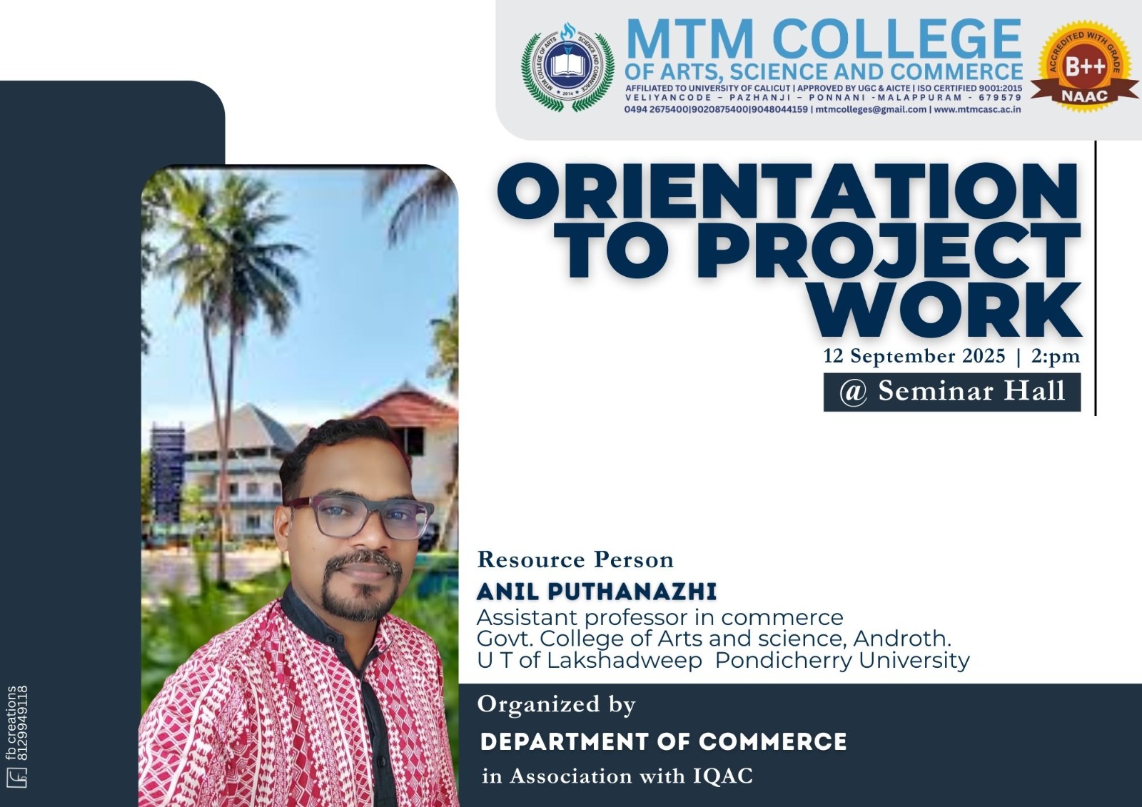 Orientation to Project work