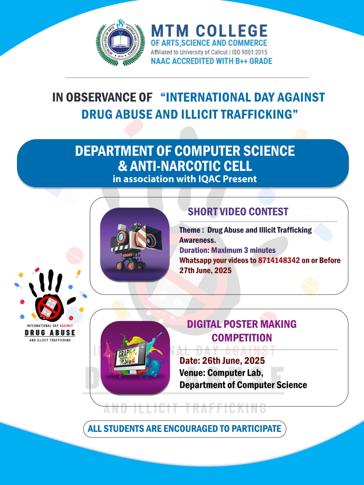 Digital Poster Making and Short Video Making Competitions
