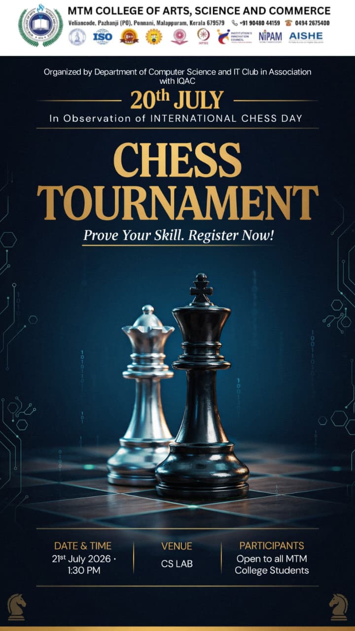 International Chess Day – Chess Tournament 2026