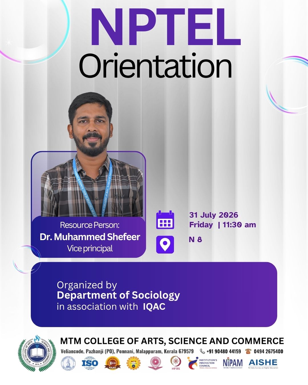 NPTEL Orientation Programme